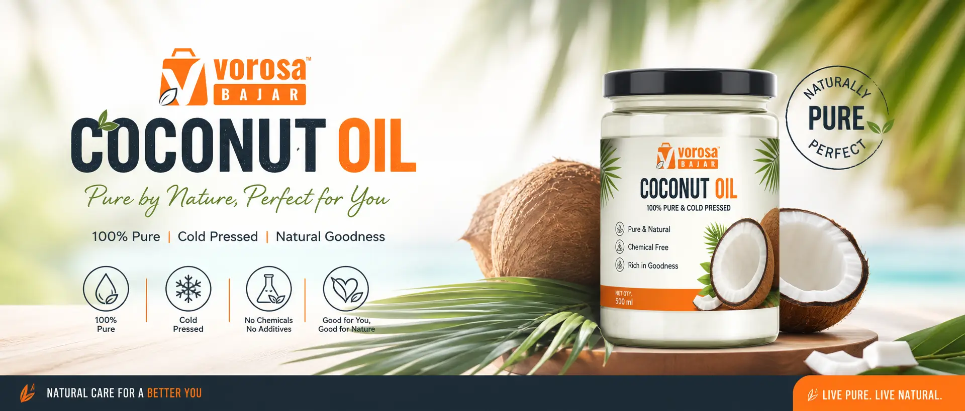 Coconut Oil Banner