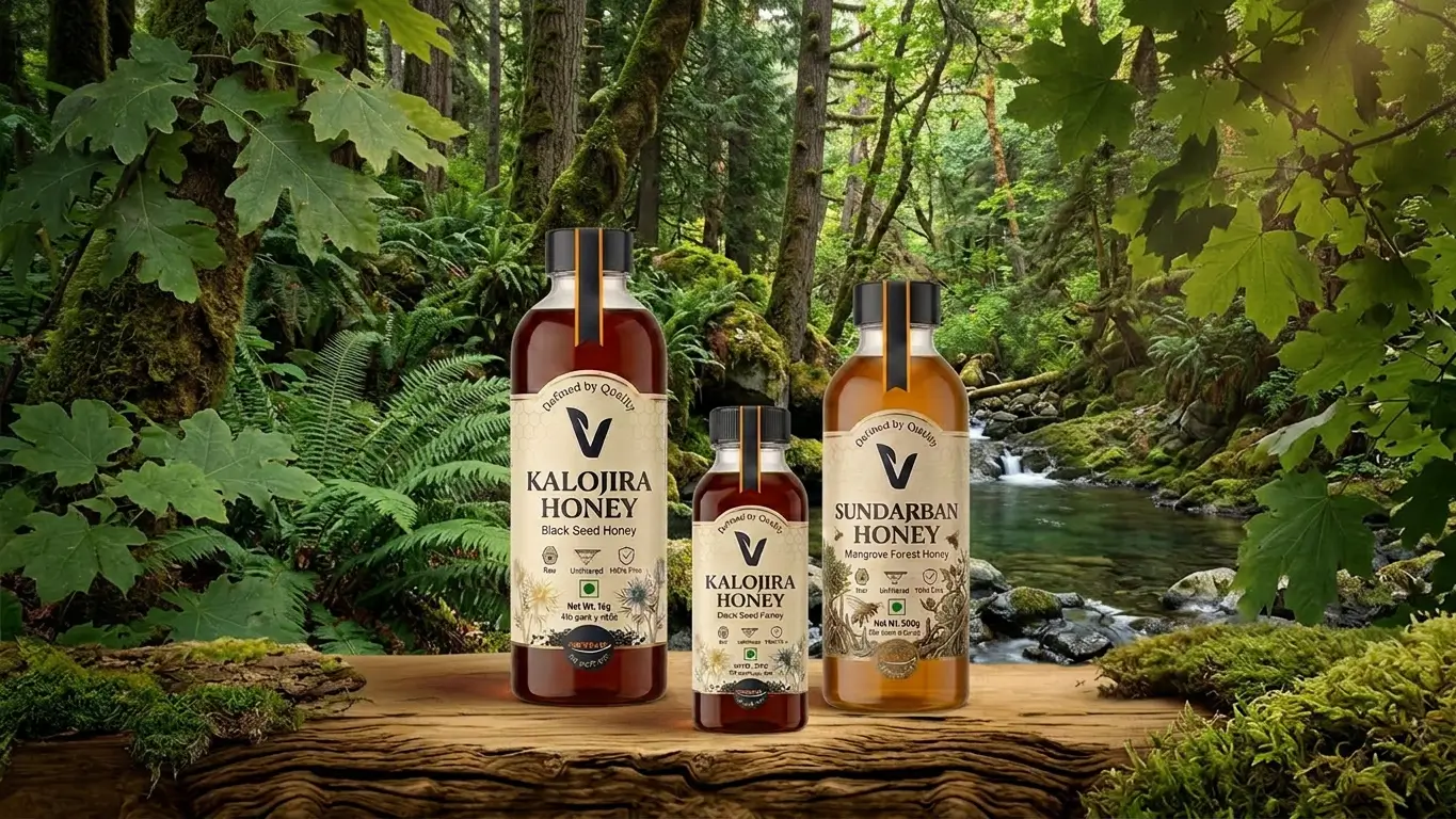 Vorosa Bajar Honey Banner