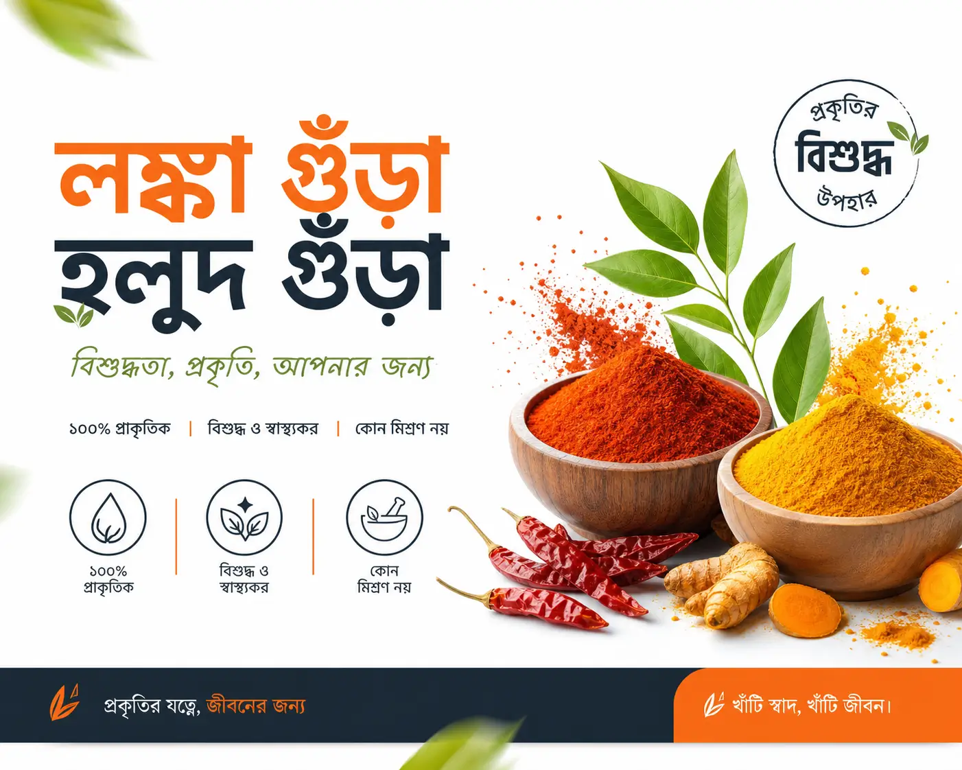 Chili and Turmeric Powder